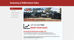 Desktop Screenshot of ap-sales.com